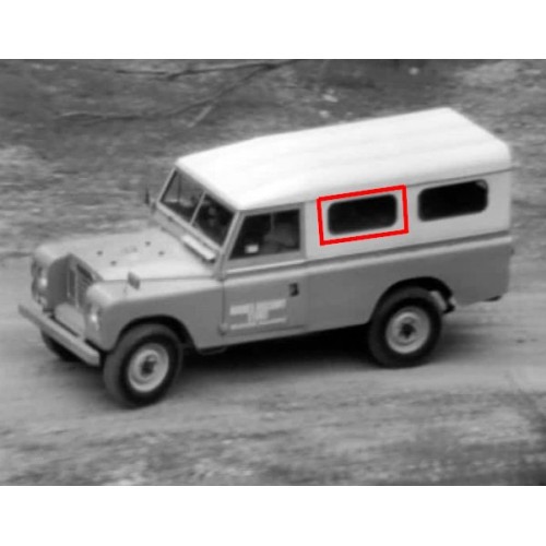 Hard top 109" weather strip set - 2 windows