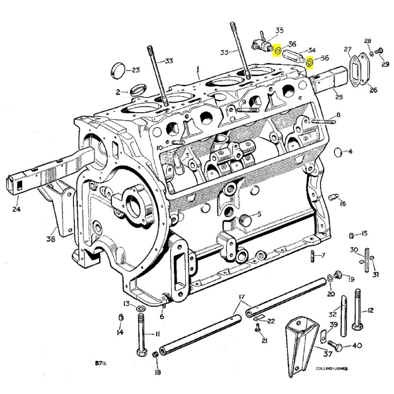 Rondelle 12 x 20 x 2mm