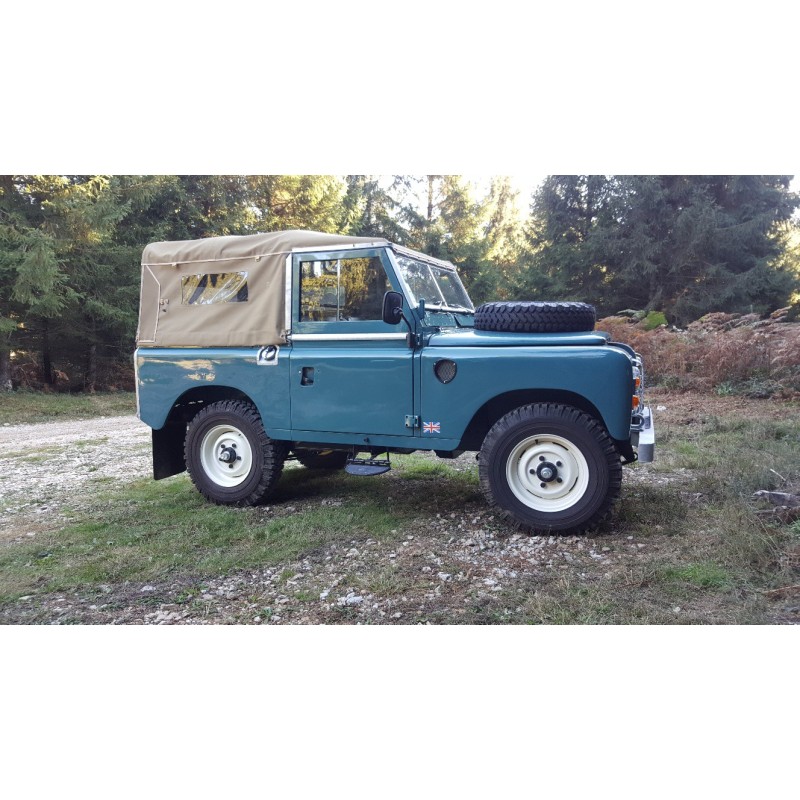 88" full canvas - with side windows