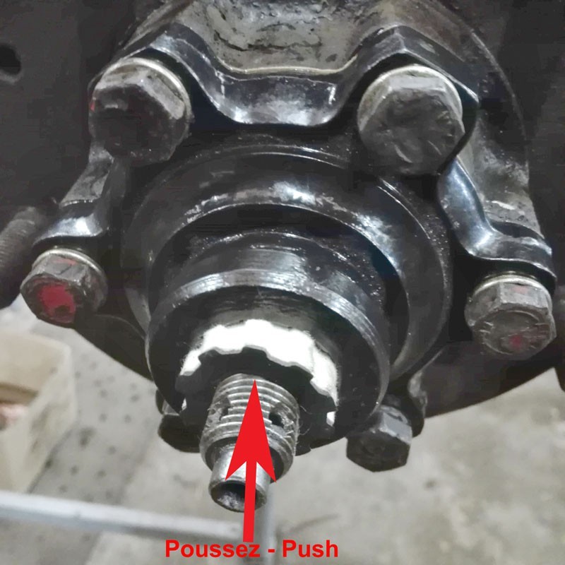 Half shaft end felt and rubber seal 1948-80