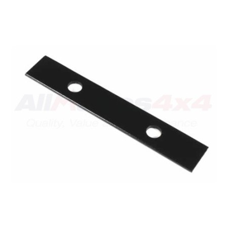 Retaining plate rear spring