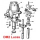 Contact set for Lucas DM2 & 25D