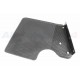 Mudflap rear (with brackets) - Left hand - Def90