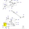Silent bloc de bras de suspension arrière - inférieur avant