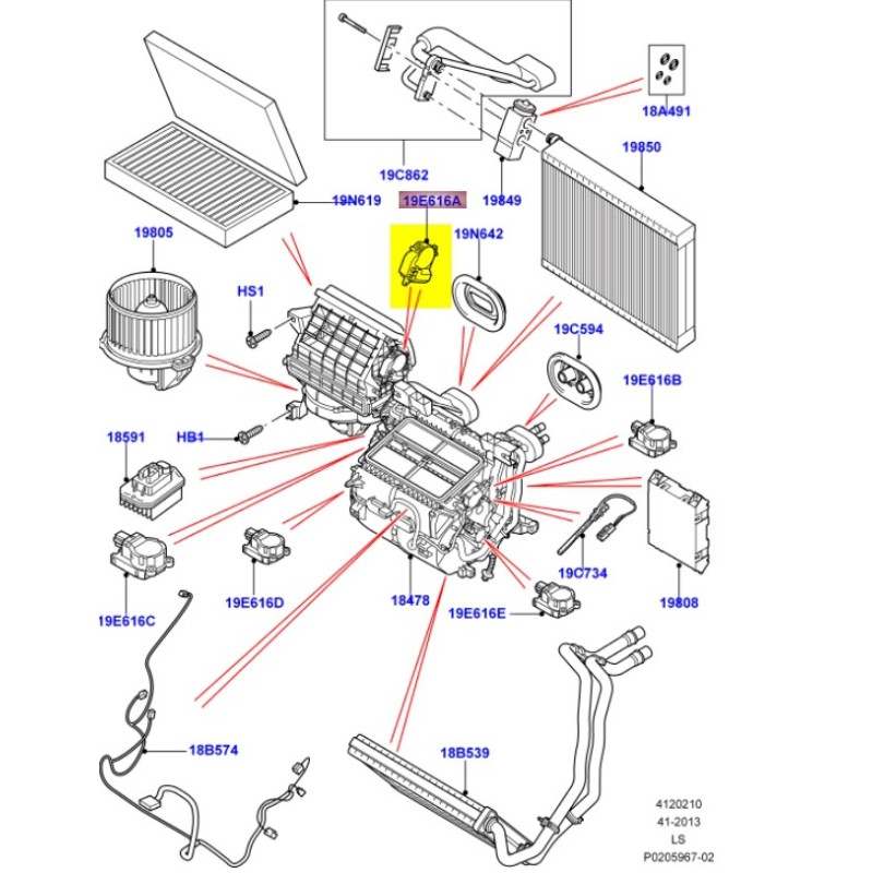 Moteur de circulation chauffage