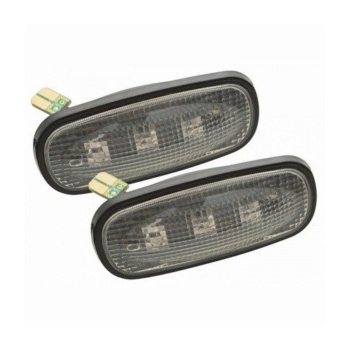 Side repeater lamp assembly LED - clear - pair