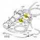 Adaptateur pompe à essence - moteurs 6 cyl. et V8