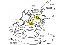 Fuel pump adaptor - 6cyl. & V8 engines