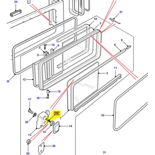 Screw to fix MTC8270 & MTC8271