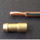 Crimping tool for bullet terminals