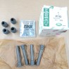 Brake caliper sliding pin kit - front