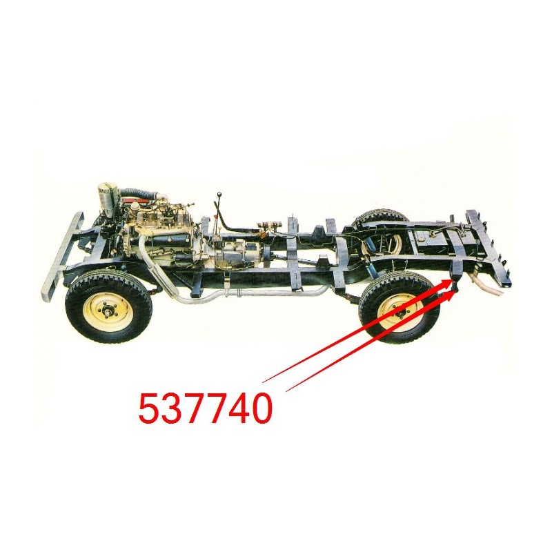 Vis ressorts arrière position arrière 1962-84