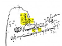 Set bolt-screws-washers for 235006 brake master cylinder