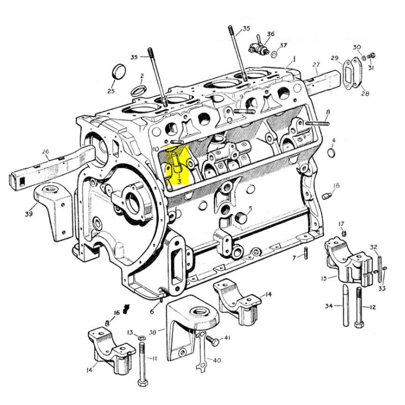 Guide de soupape d'échappement
