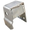 Bracket steering damper to chassis - LHD - galvanized