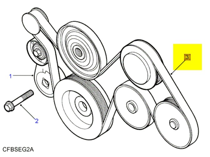 td5 belt tensioner