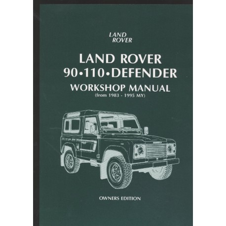 Manuel d'atelier Land Rover