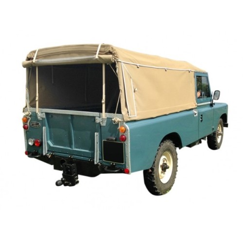 109" full canvas - no side windows