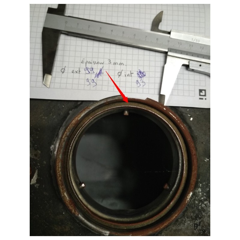 Fuel filler cap seal ring