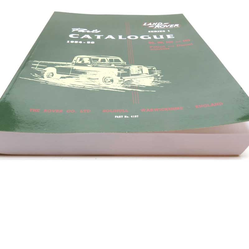 Manuel pièces détachées Series I 1954-1958 - En anglais