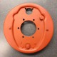 Brake anchor plate assembly LH 1948-64 - reconditioned