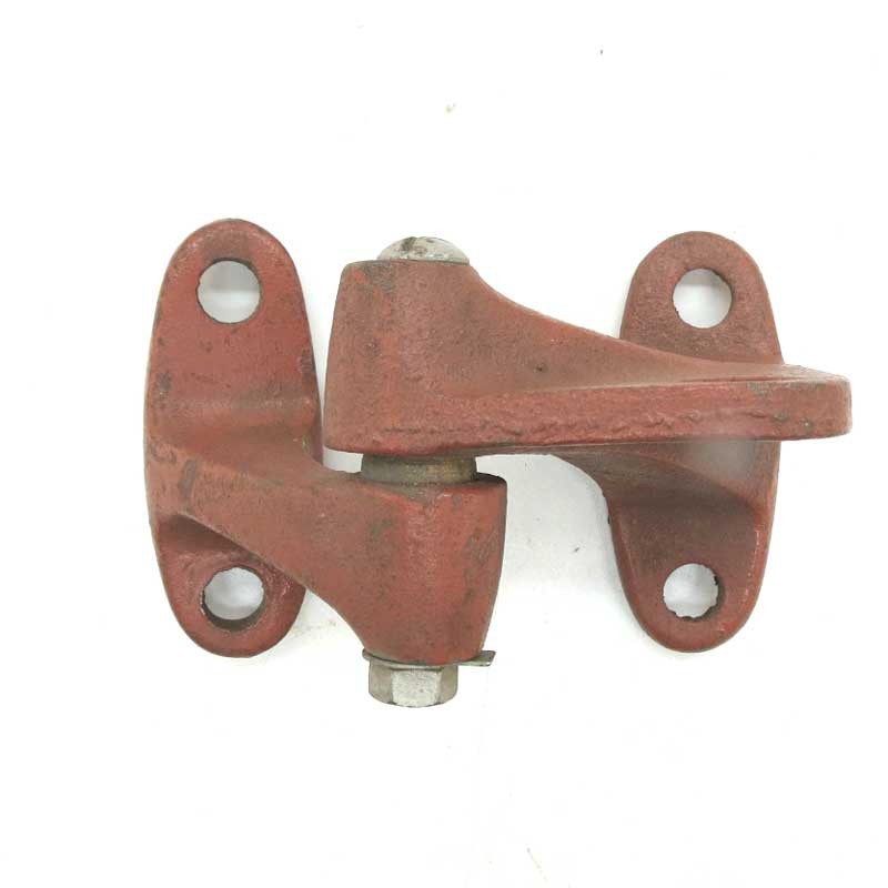 Upper hinge with support for mirror arm - LH