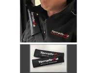 Terrafirma padded seat belt shoulder protector -Pair