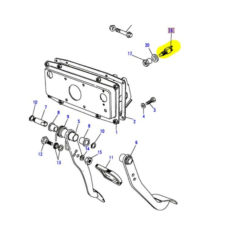 Interrupteur stop S2/3 sans servo & Disco1/RRC jusque 1994