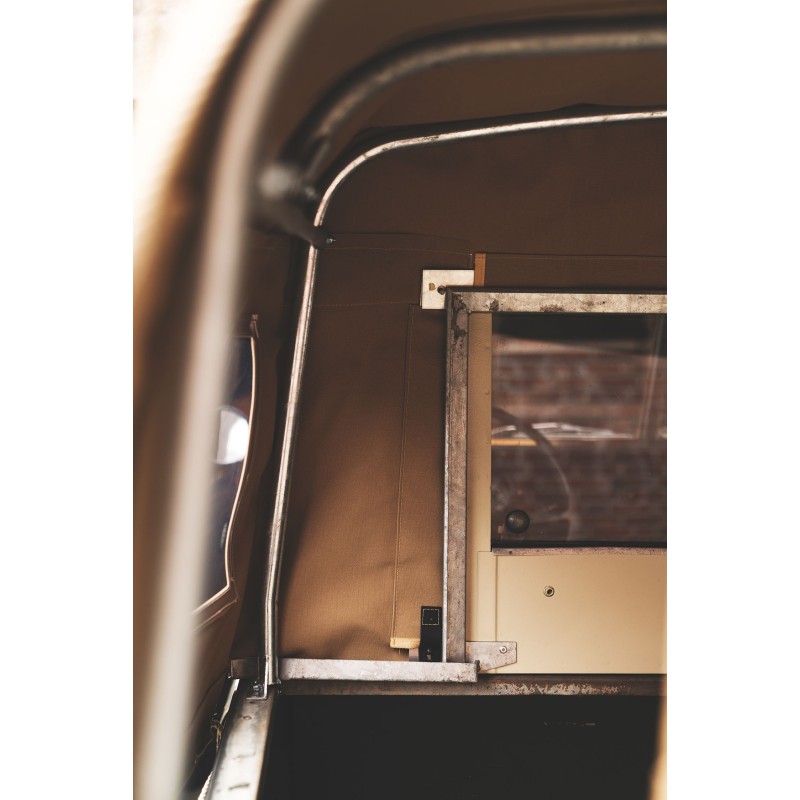 88" 3/4 hood canvas - with side windows