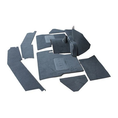 Front carpet set - Serie 2/3 4 cyl.
