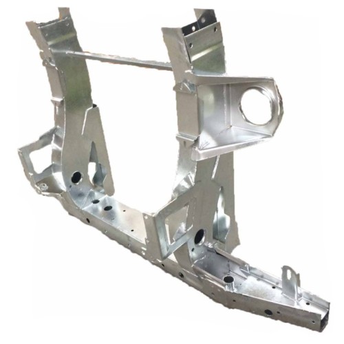 Traverse arrière Def90 TD5 avec 90cm extensions - galvanisé