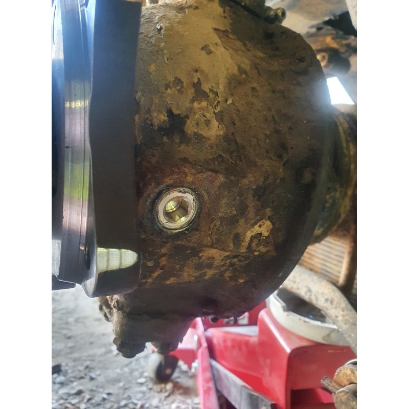 Disc front brake conversion