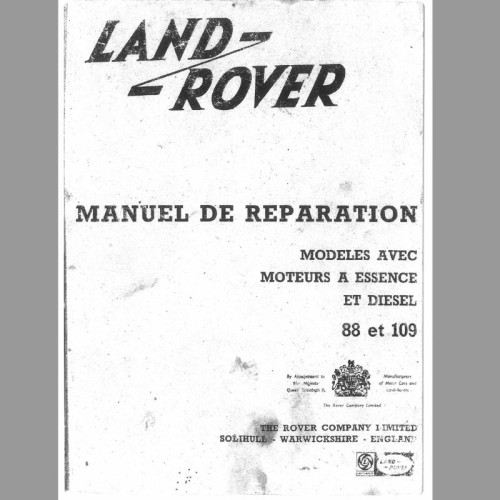 Photocopy workshop manual Serie 2