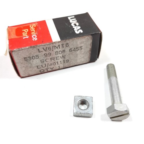 Nut & bolt distributor clamp fixing