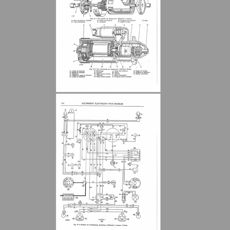 Copie du manuel d'atelier Serie 2 - 308 pages