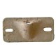 Cover plate for reverse stop - used