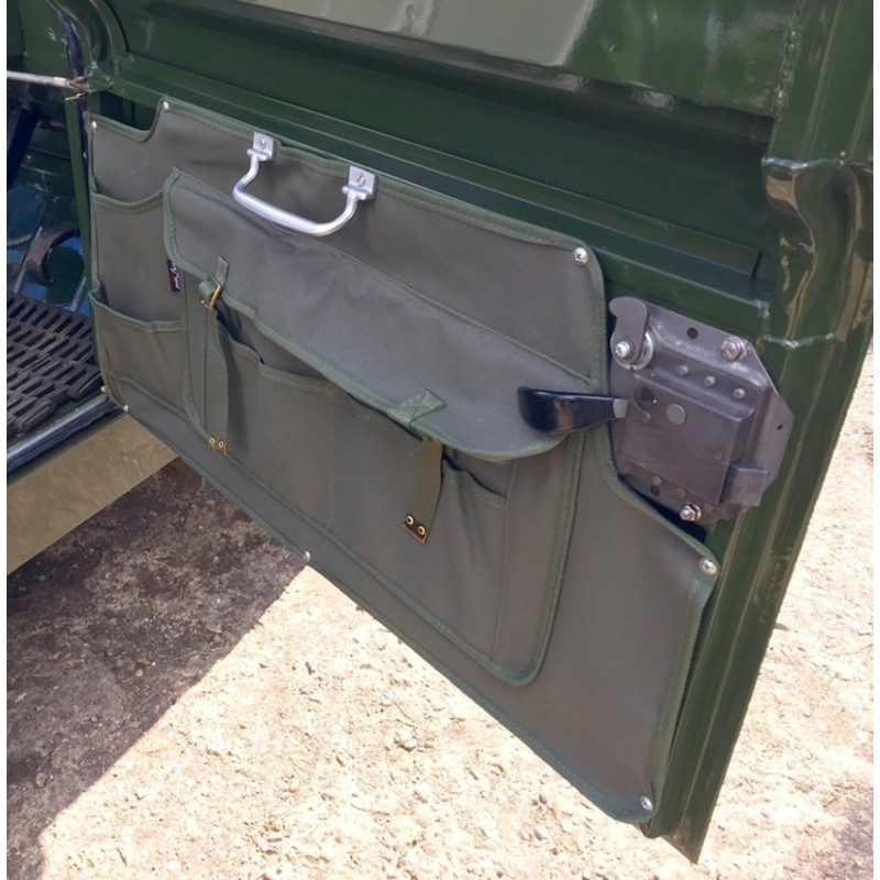 Pair front canvas door card - Serie 2/3