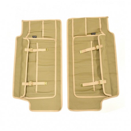 Pair front canvas door card - Serie 2/3