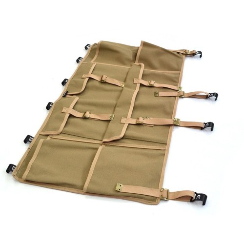 Canvas side storage bag