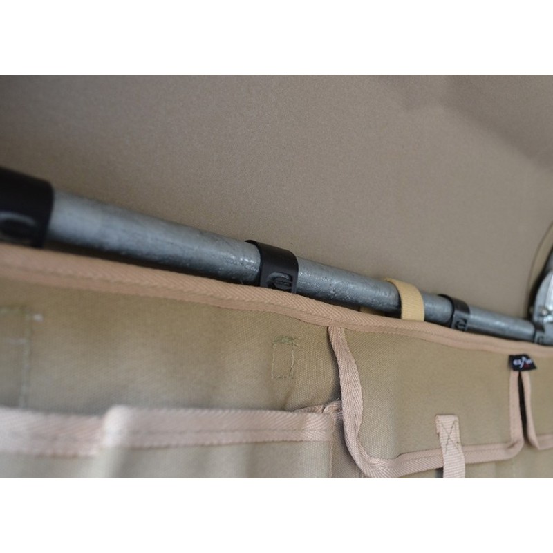 Canvas side storage bag