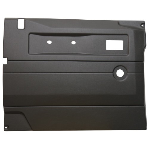 Black left front door case - lift up