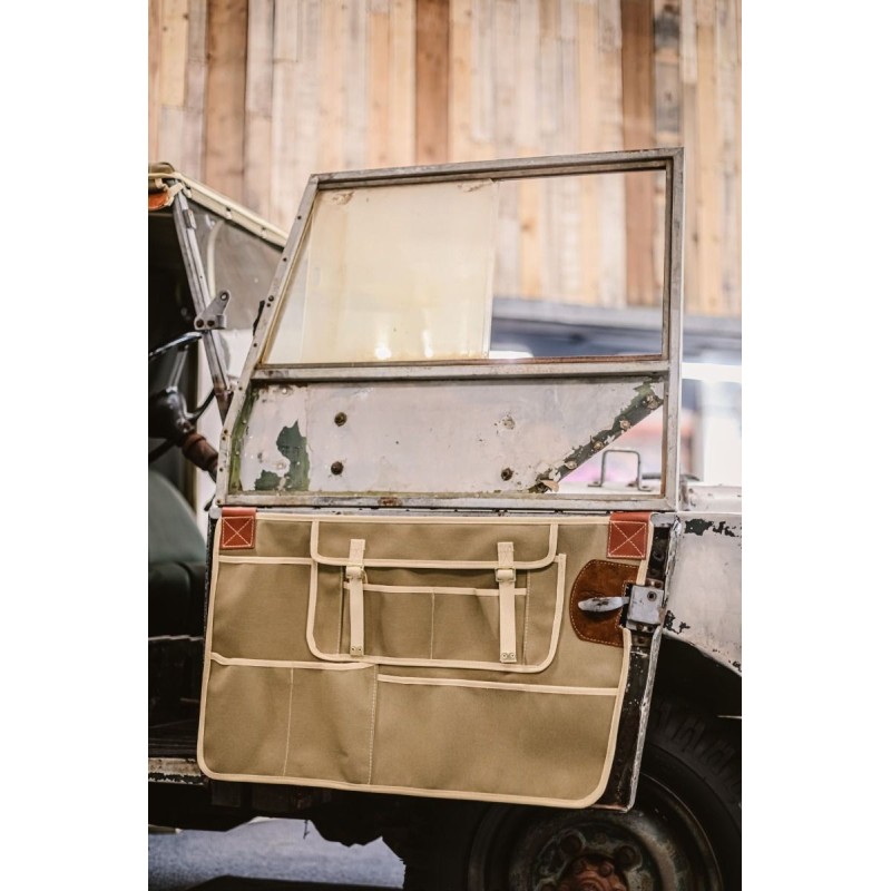 Paire de rangements - intérieur de portes avant - 80" & Minerva - sable