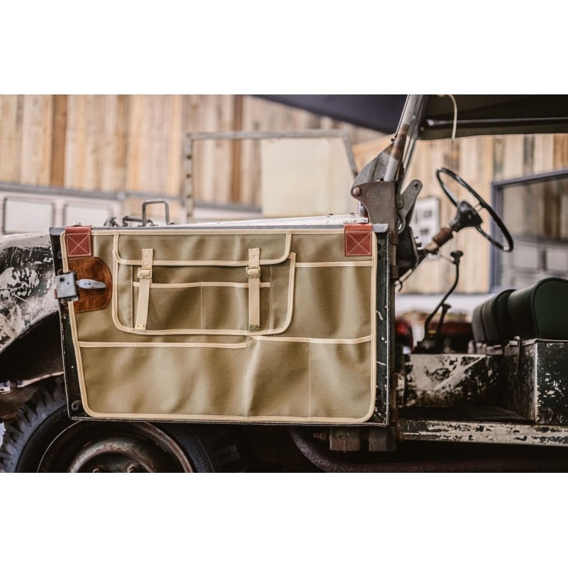 Paire de rangements - intérieur de portes avant - 80" & Minerva - sable