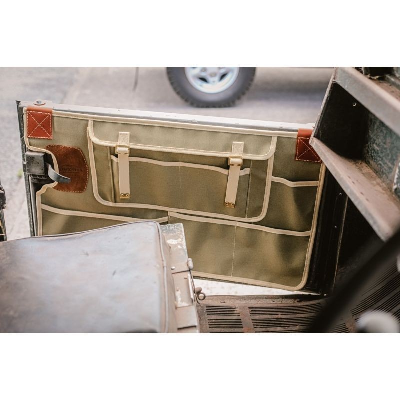 Paire de rangements - intérieur de portes avant - 86/88" - sable