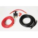 Extended power cables with isolator switch