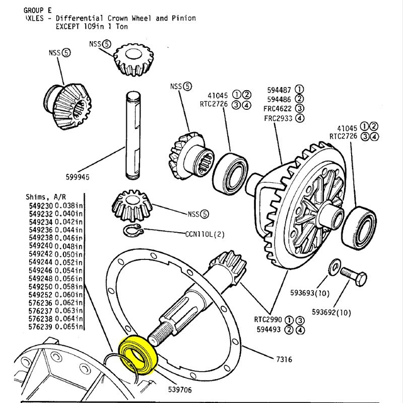Bearing differential