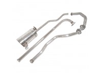 Full exhaust system 88 petrol - 3 bolts to manifold - S/S