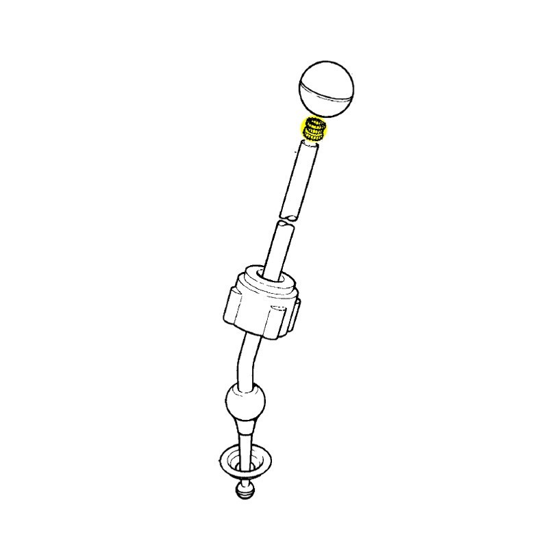 Bague pommeau de levier de vitesses