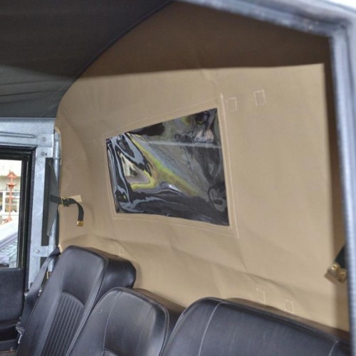 Bâche de séparation cabine - benne