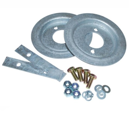 Kit sièges de ressorts arrière galvanisés